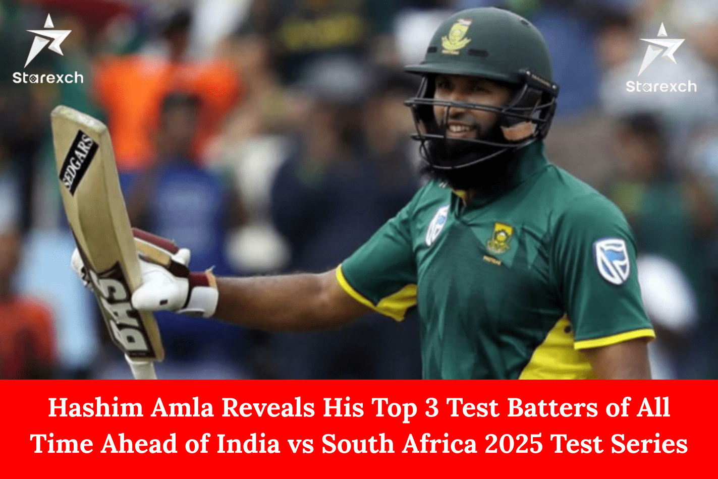 Top 3 Test batters of all time Revealed by Hashim Amla