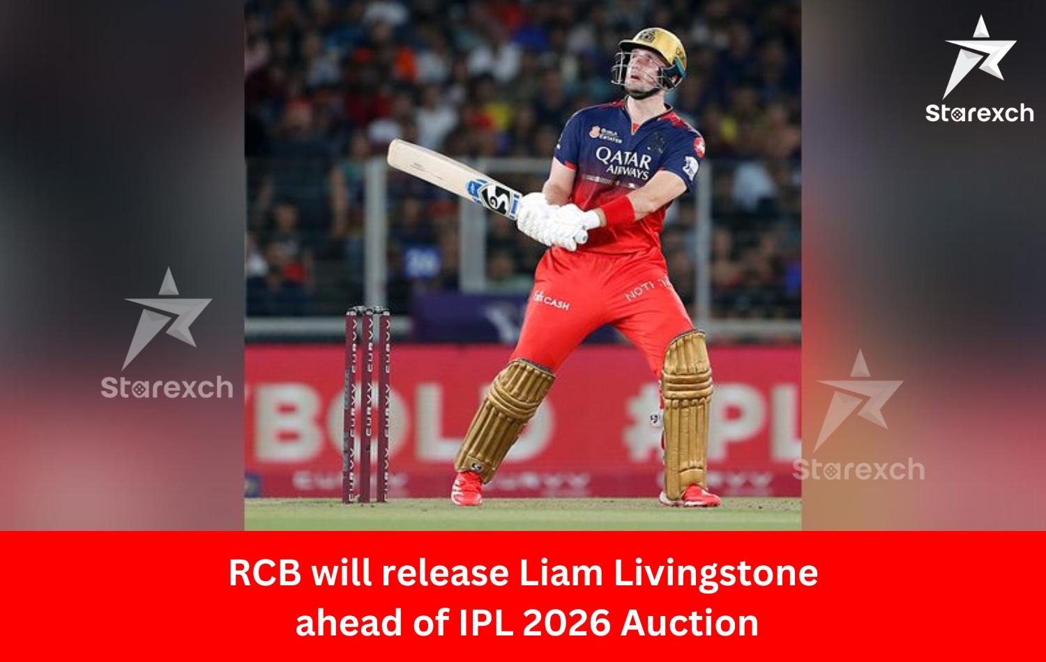 RCB will release Liam Livingstone ahead of IPL 2026 Auction 