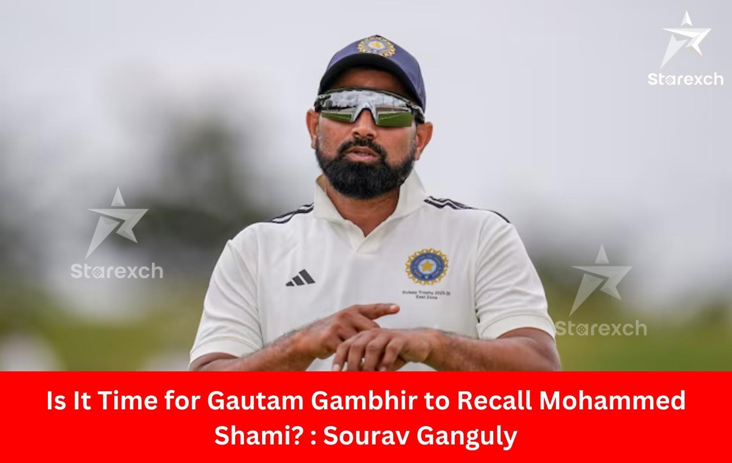 Is It Time for Gautam Gambhir to Recall Mohammed Shami? : Sourav Ganguly