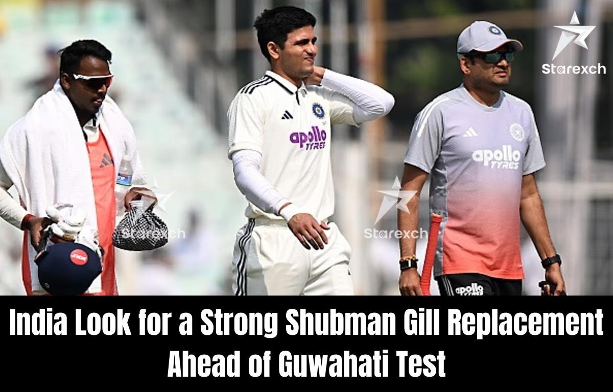 Shubman Gill replacement for India’s Guwahati Test plans now