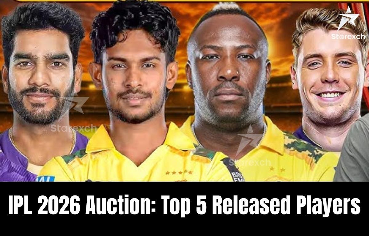 IPL 2026 Auction: Top 5 Released Players