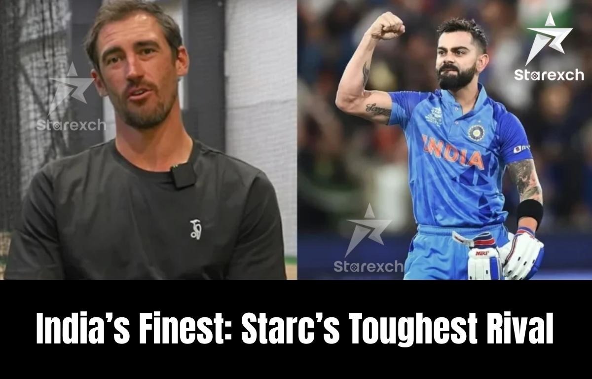 Mitchell Starc Indian superstar batter meets true rival