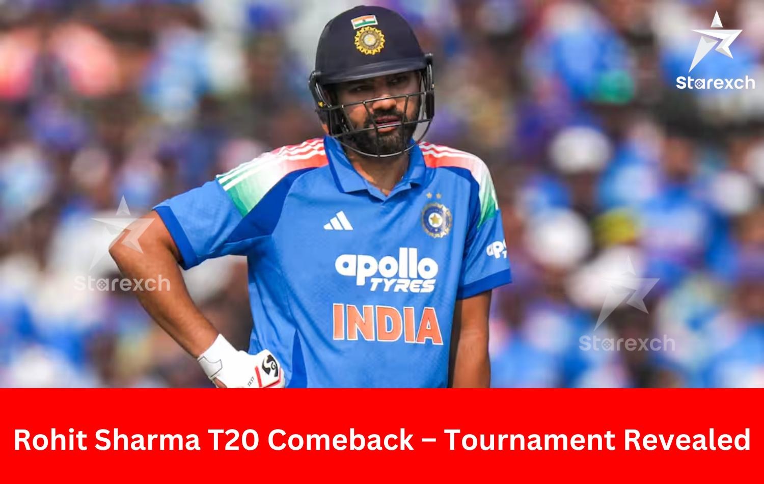 Rohit Sharma T20 Return: Tournament Details Revealed