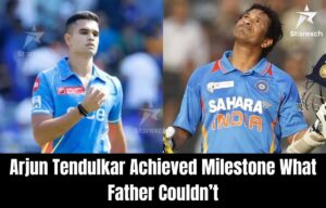 Arjun Tendulkar Creates History
