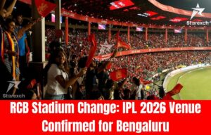 RCB Stadium change
