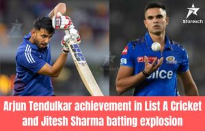 Arjun Tendulkar achievement