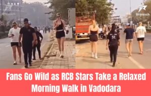 RCB Players Morning Walk