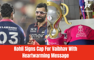 Kohli's Heartwarming Words for Vaibhav