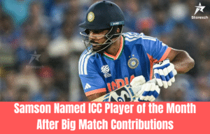 Samson Named ICC Player of the Month