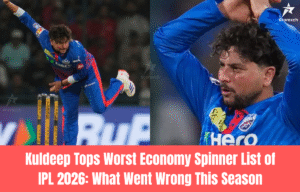 Kuldeep Yadav became the worst spinner