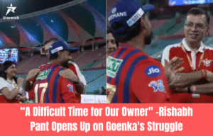 Rishabh Pant's Heartfelt Words