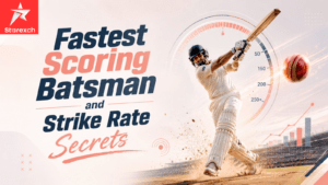 Fastest scoring batsman demonstrating high strike rate in cricket