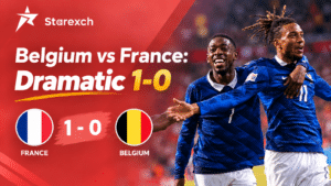 Belgium vs France: Dramatic 1-0